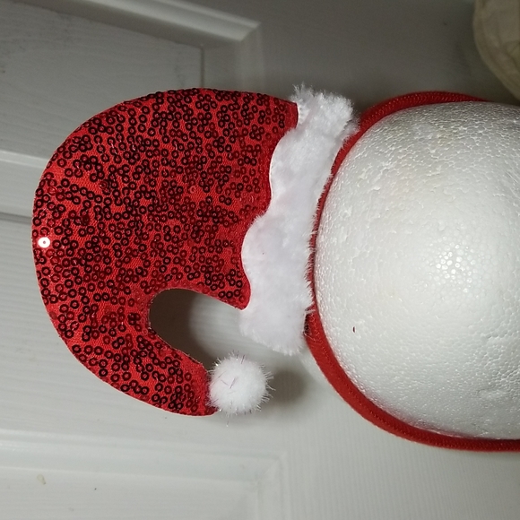 HOLIDAY HAIR BLING SET OF 4 FASCINATOR HAIR BOW SET OF HAIR BOWS - Picture 2 of 8